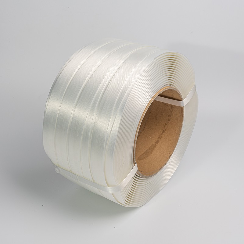 50mm 100m Per Coil 4000kg Breaking Strength Heavy Duty Polyester Cord Strapping